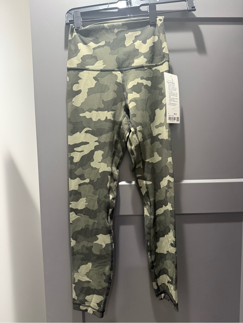 lululemon athletica Green Camo High-Rise Leggings